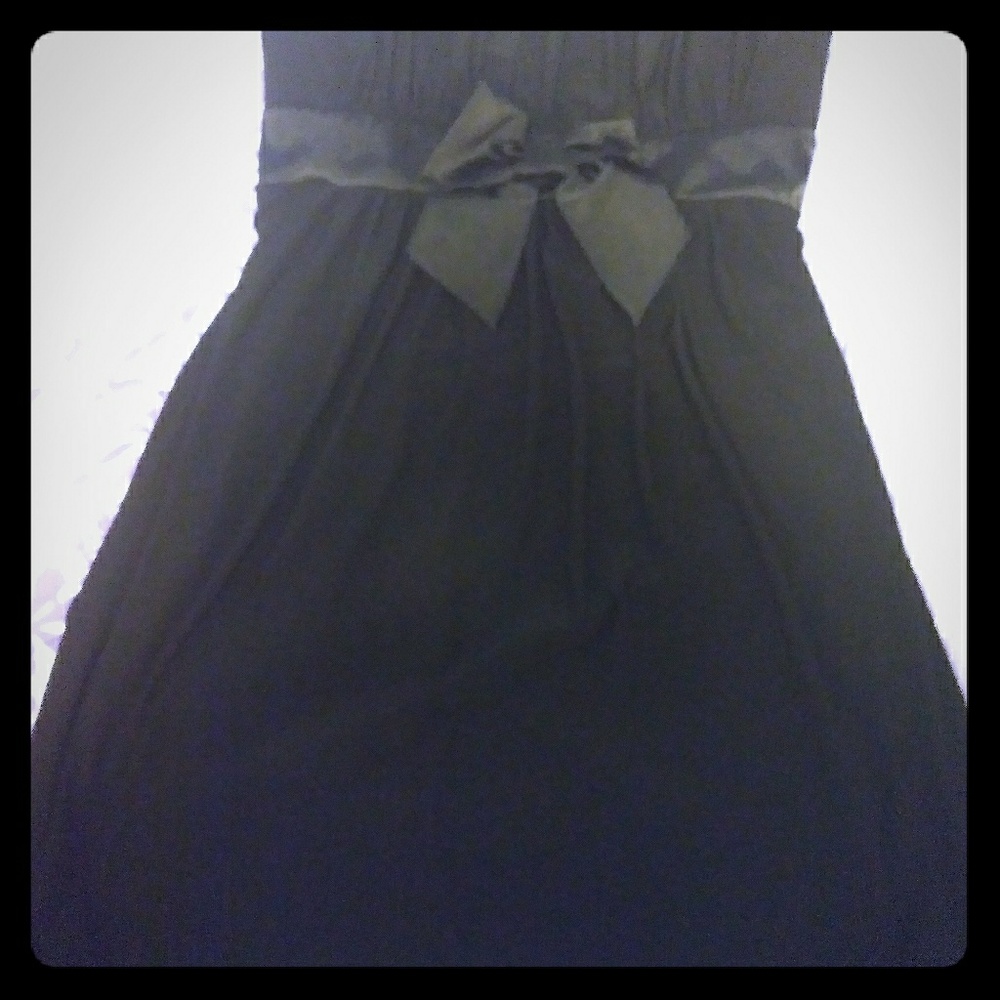 Junior's Black Dress